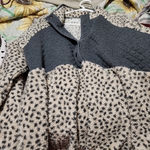 Maurices Lepoard Print Sweatshirt